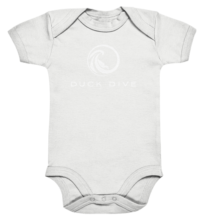 Kids Body Duck Dive Logo - Organic Baby Bodysuite - Duck Dive Clothing