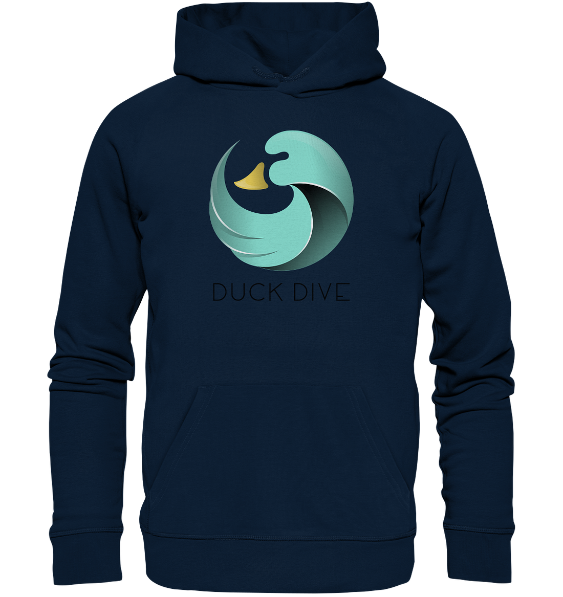 Hoodie - Duck &amp; Wave - Organic Hoodie - Duck Dive Clothing