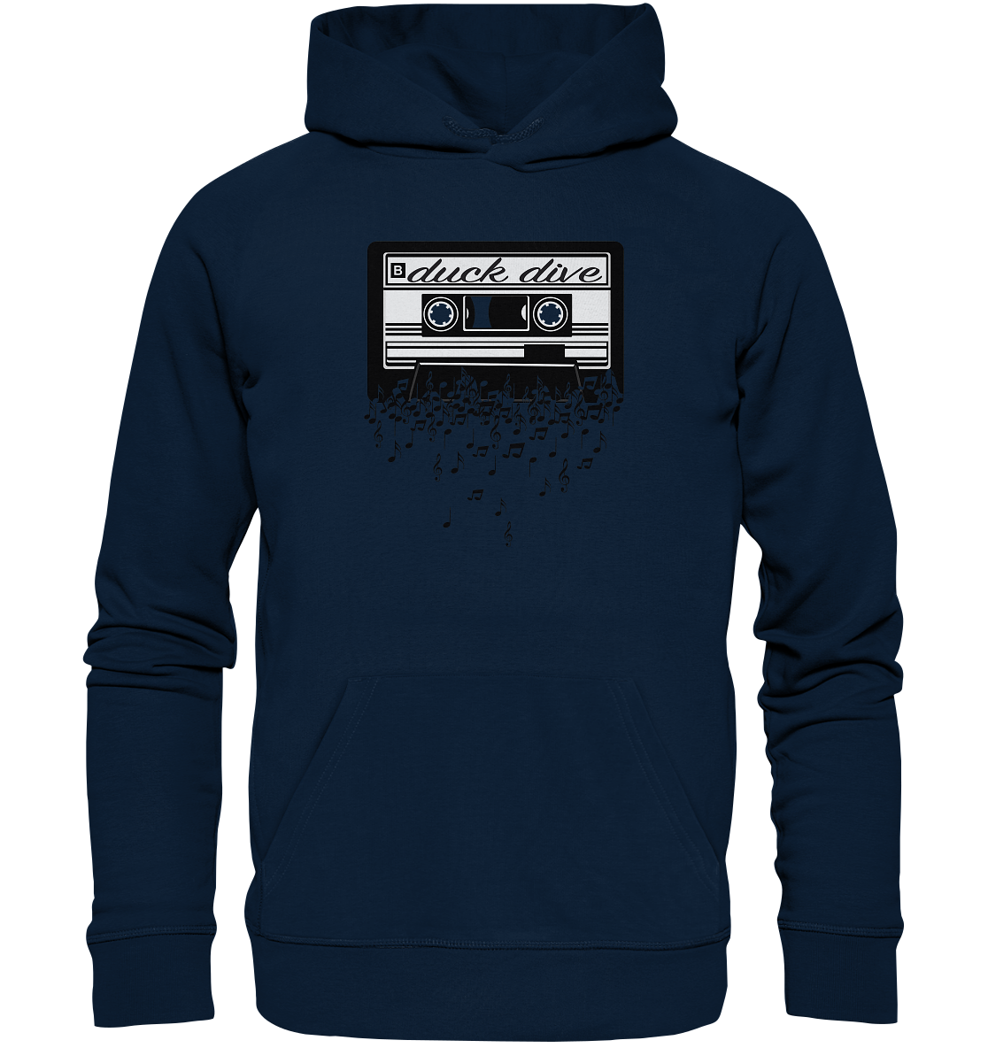 Cassette - Organic Hoodie - Duck Dive Clothing