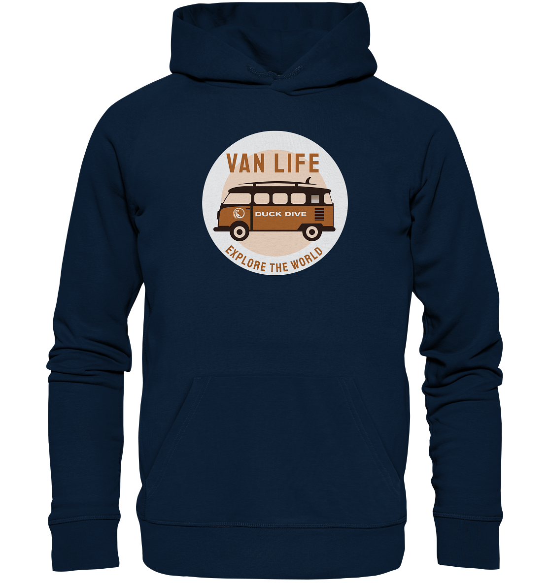 Hoodie - Van Life - Organic Hoodie - Duck Dive Clothing