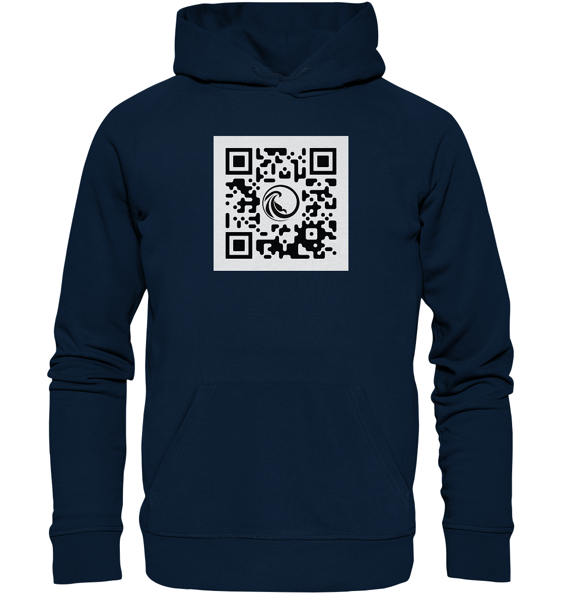 Hoodie - QR-Code - Organic Hoodie - Duck Dive Clothing