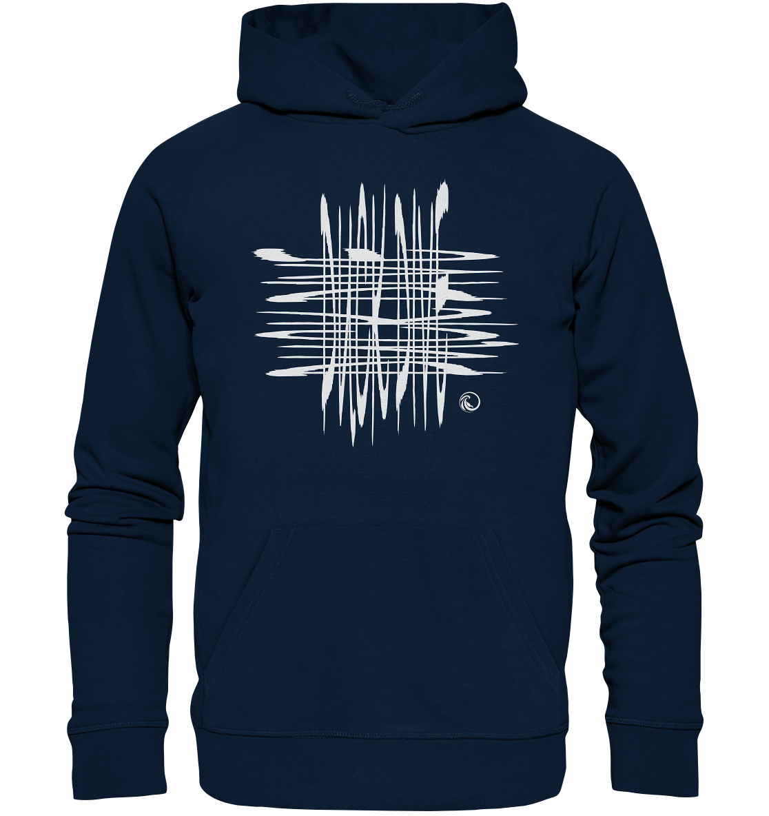 Hoodie - Mystery Writing/ Ablesbar von der Seite - Organic Hoodie - Duck Dive Clothing