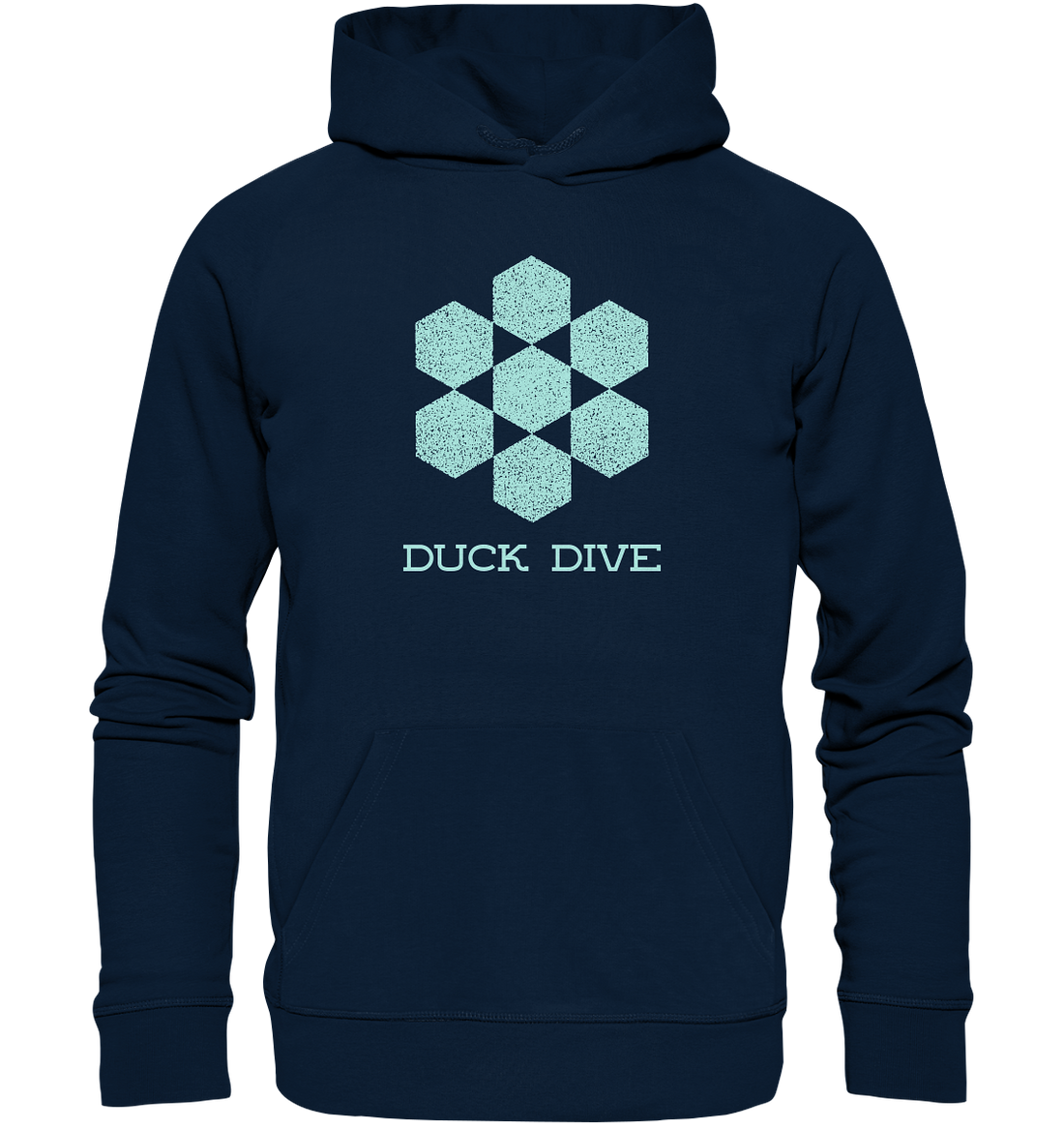 Seven Hexagon - Organic Hoodie - Duck Dive Clothing