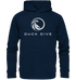 Hoodie - Duck Dive Logo - Organic Hoodie - Duck Dive Clothing