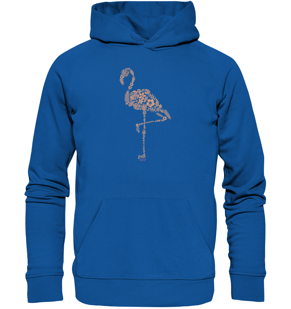 Hoodie - Flamingo - Organic Hoodie - Duck Dive Clothing