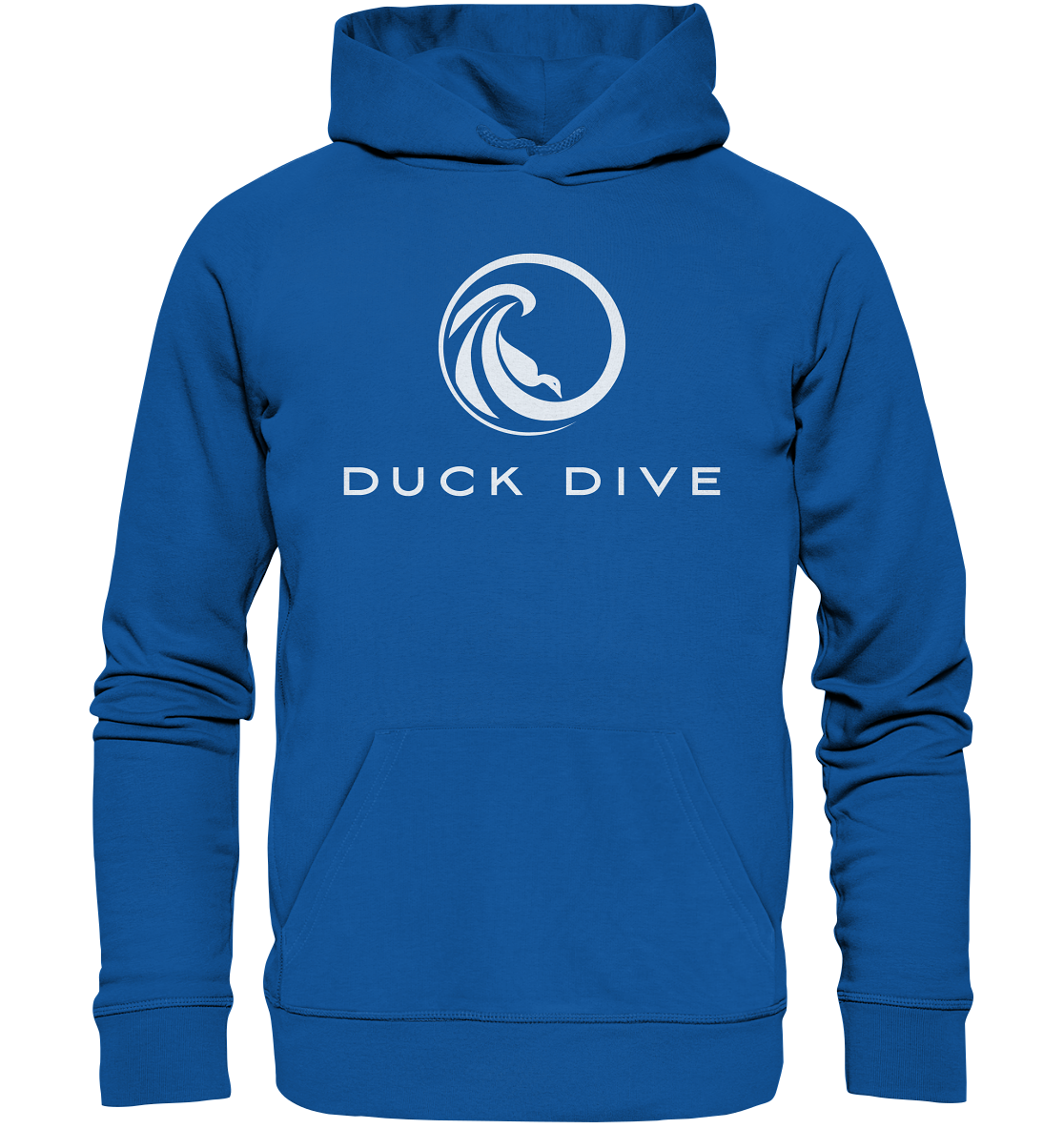 Hoodie - Duck Dive Logo - Organic Hoodie - Duck Dive Clothing