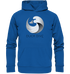 Hoodie - Duck & Wave Silver - Organic Hoodie - Duck Dive Clothing