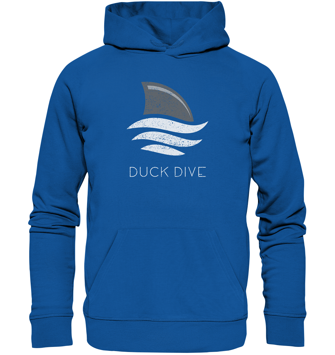 Shark Fin - Organic Hoodie - Duck Dive Clothing