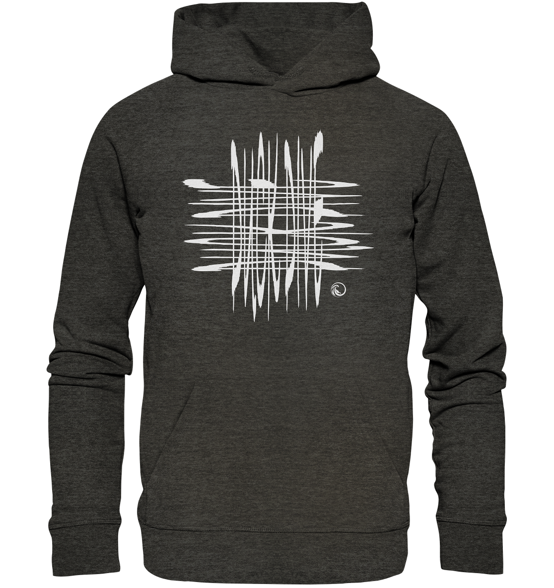 Hoodie - Mystery Writing/ Ablesbar von der Seite - Organic Hoodie - Duck Dive Clothing