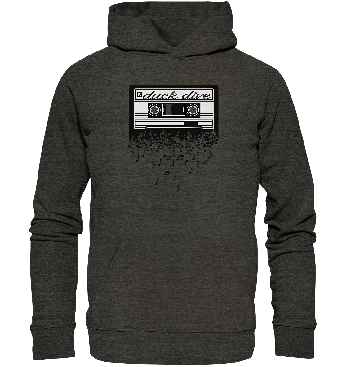 Cassette - Organic Hoodie - Duck Dive Clothing