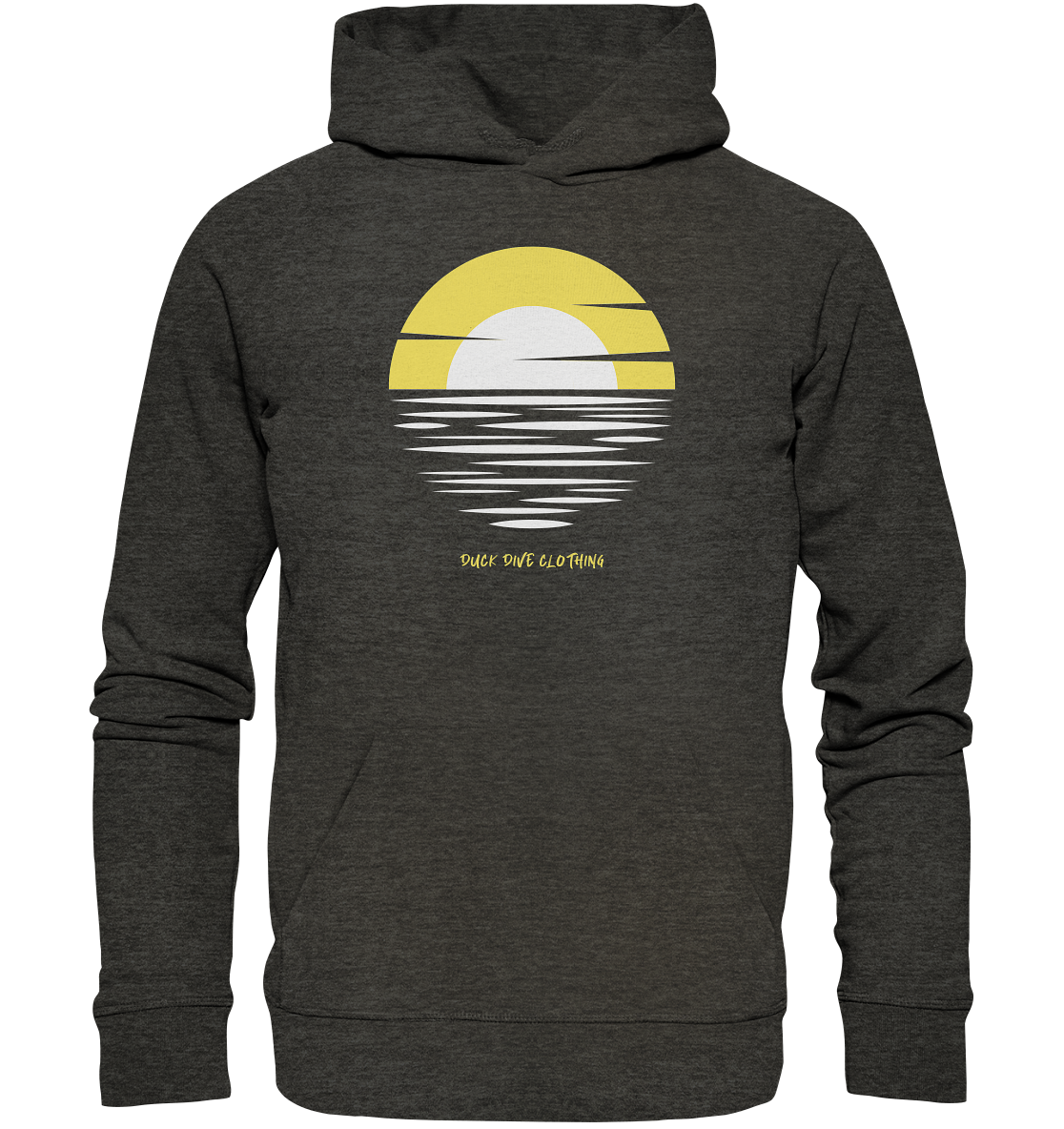 Hoodie - Sunset - Organic Hoodie - Duck Dive Clothing