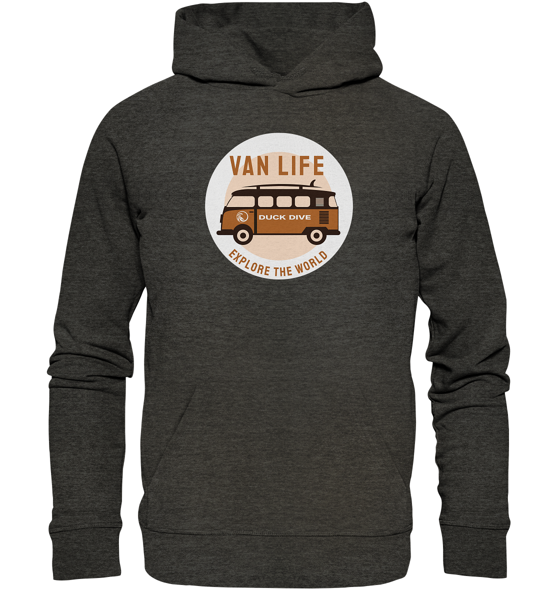 Hoodie - Van Life - Organic Hoodie - Duck Dive Clothing