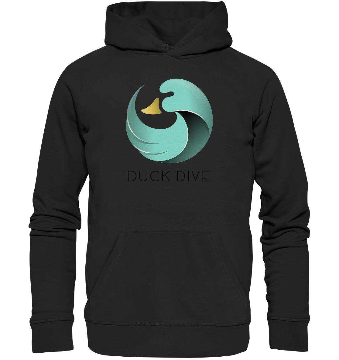 Hoodie - Duck &amp; Wave - Organic Hoodie - Duck Dive Clothing