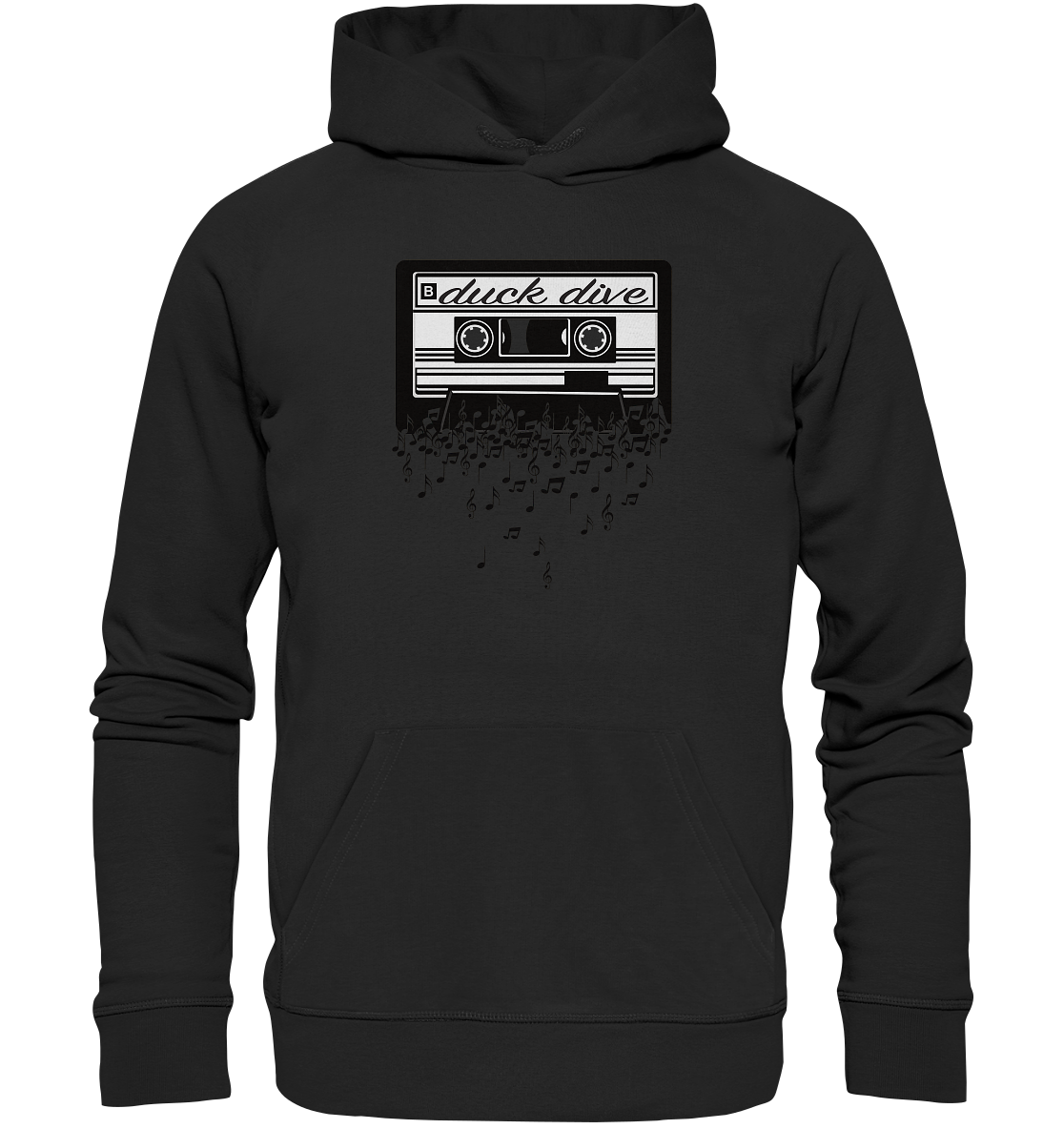 Cassette - Organic Hoodie - Duck Dive Clothing