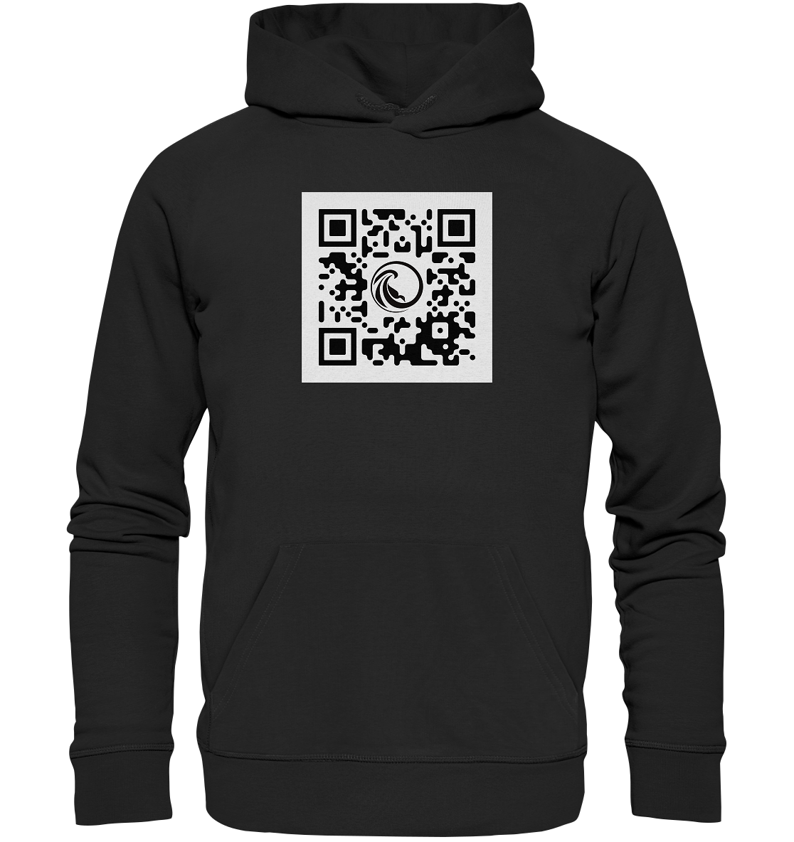 Hoodie - QR-Code - Organic Hoodie - Duck Dive Clothing