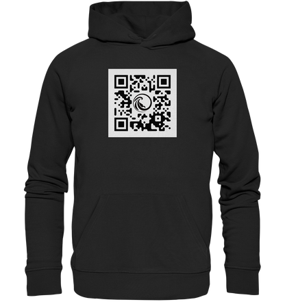 Hoodie - QR-Code - Organic Hoodie - Duck Dive Clothing