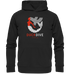 Hoodie - Red Mermaid - Organic Hoodie - Duck Dive Clothing