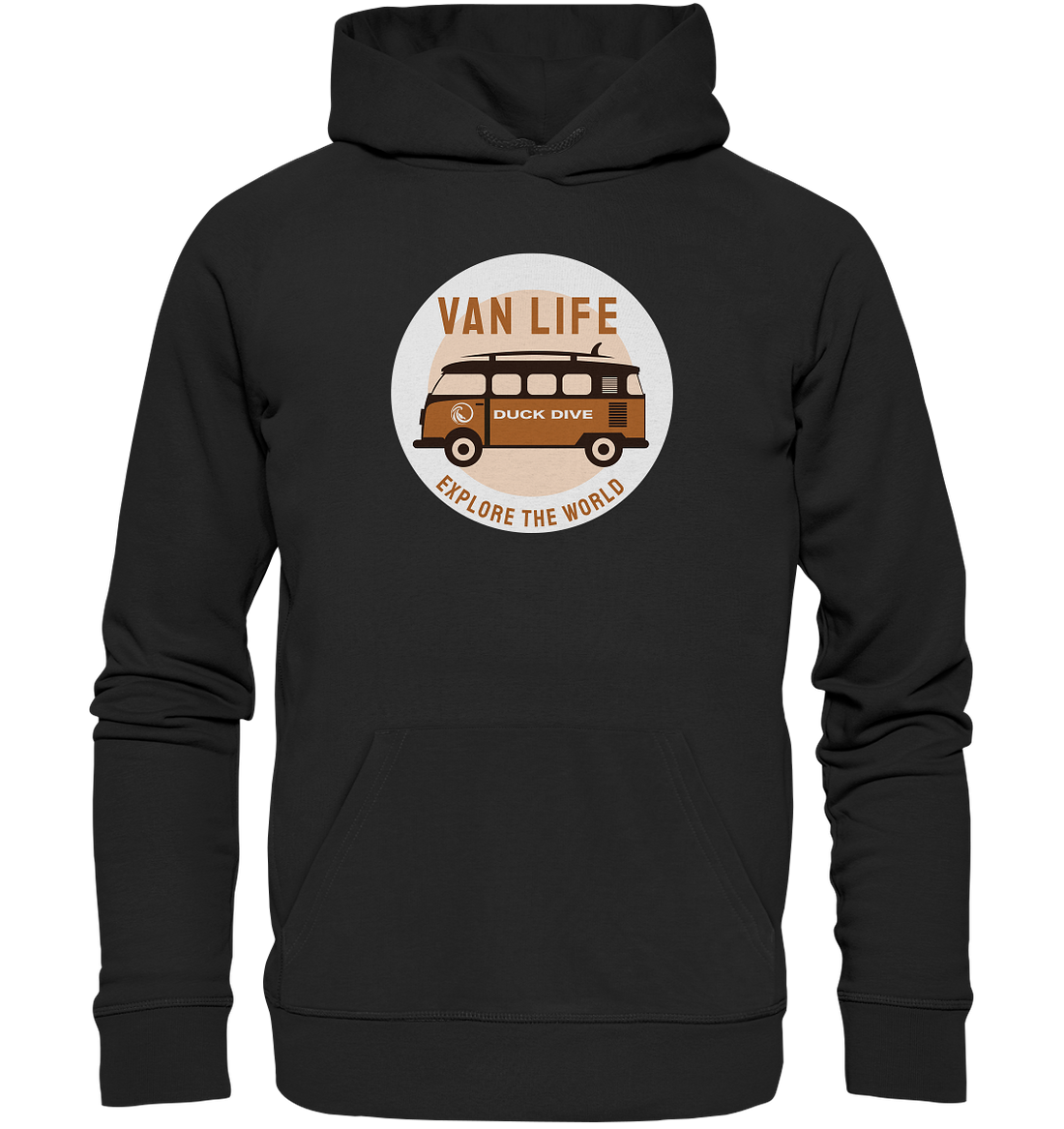 Hoodie - Van Life - Organic Hoodie - Duck Dive Clothing