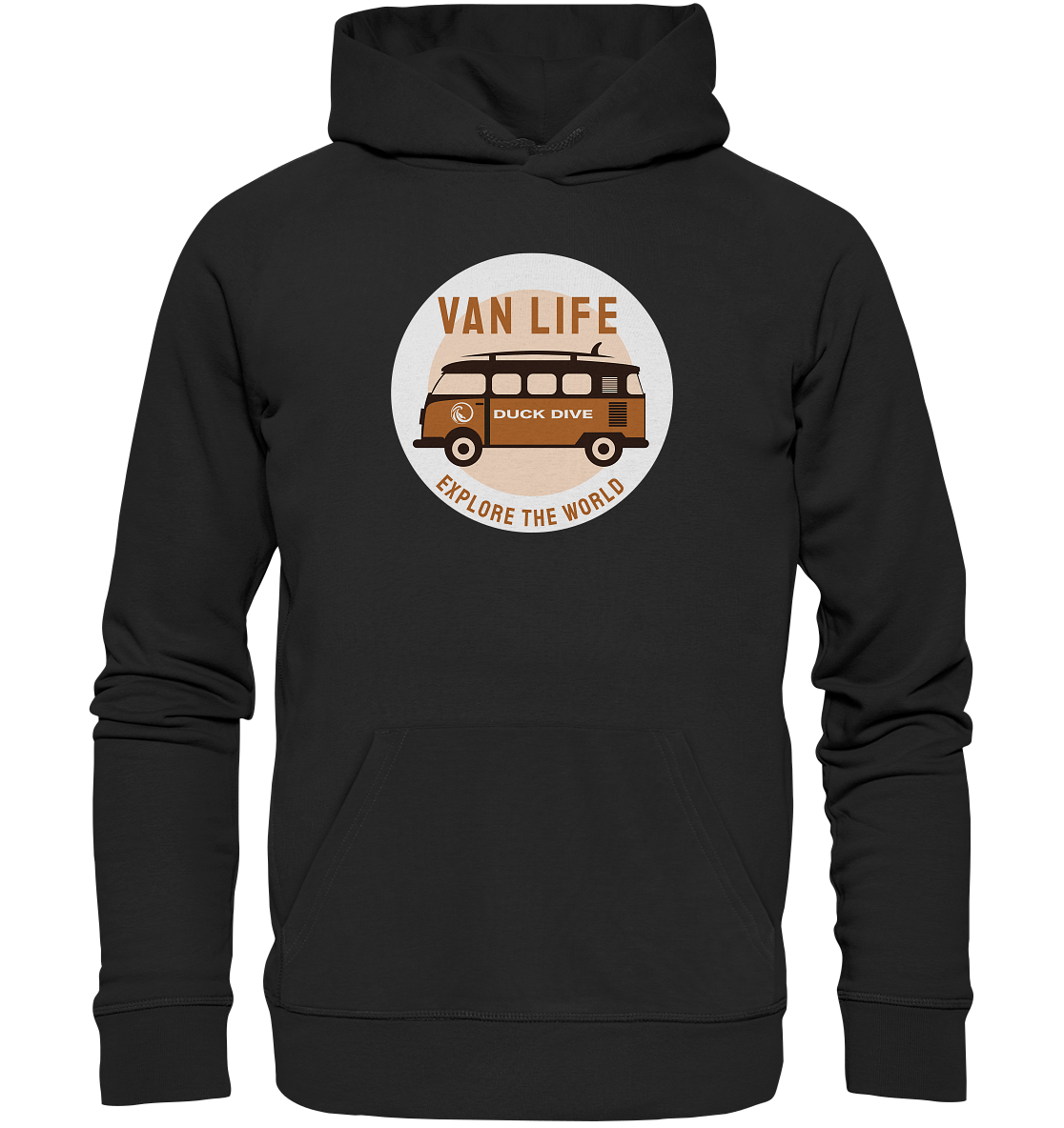 Hoodie - Van Life - Organic Hoodie - Duck Dive Clothing