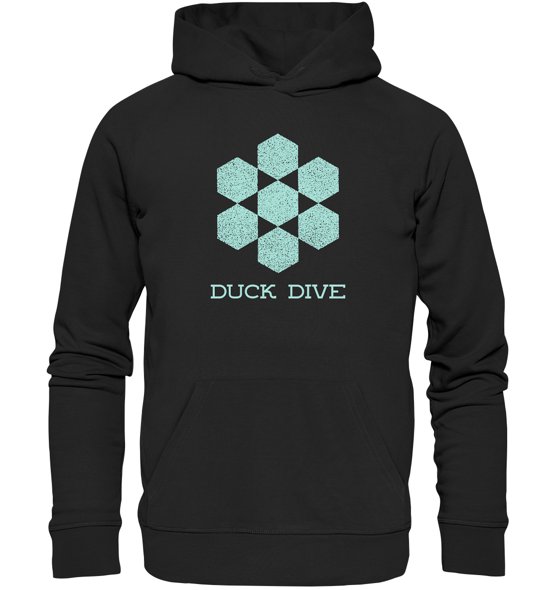 Seven Hexagon - Organic Hoodie - Duck Dive Clothing