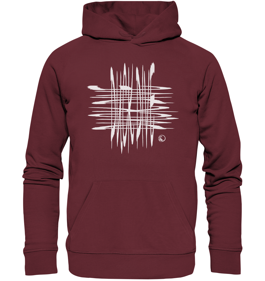 Hoodie - Mystery Writing/ Ablesbar von der Seite - Organic Hoodie - Duck Dive Clothing