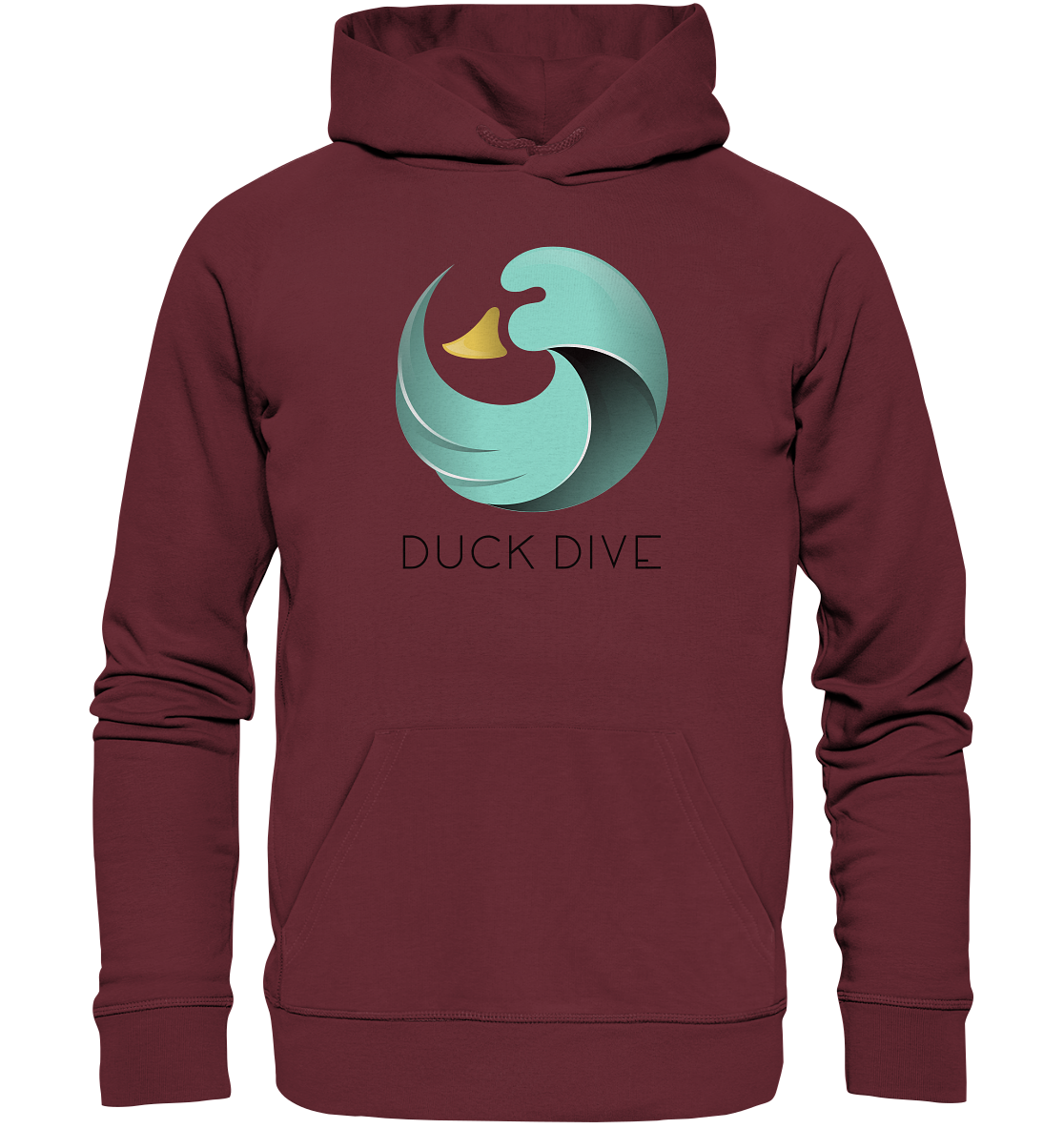 Hoodie - Duck &amp; Wave - Organic Hoodie - Duck Dive Clothing