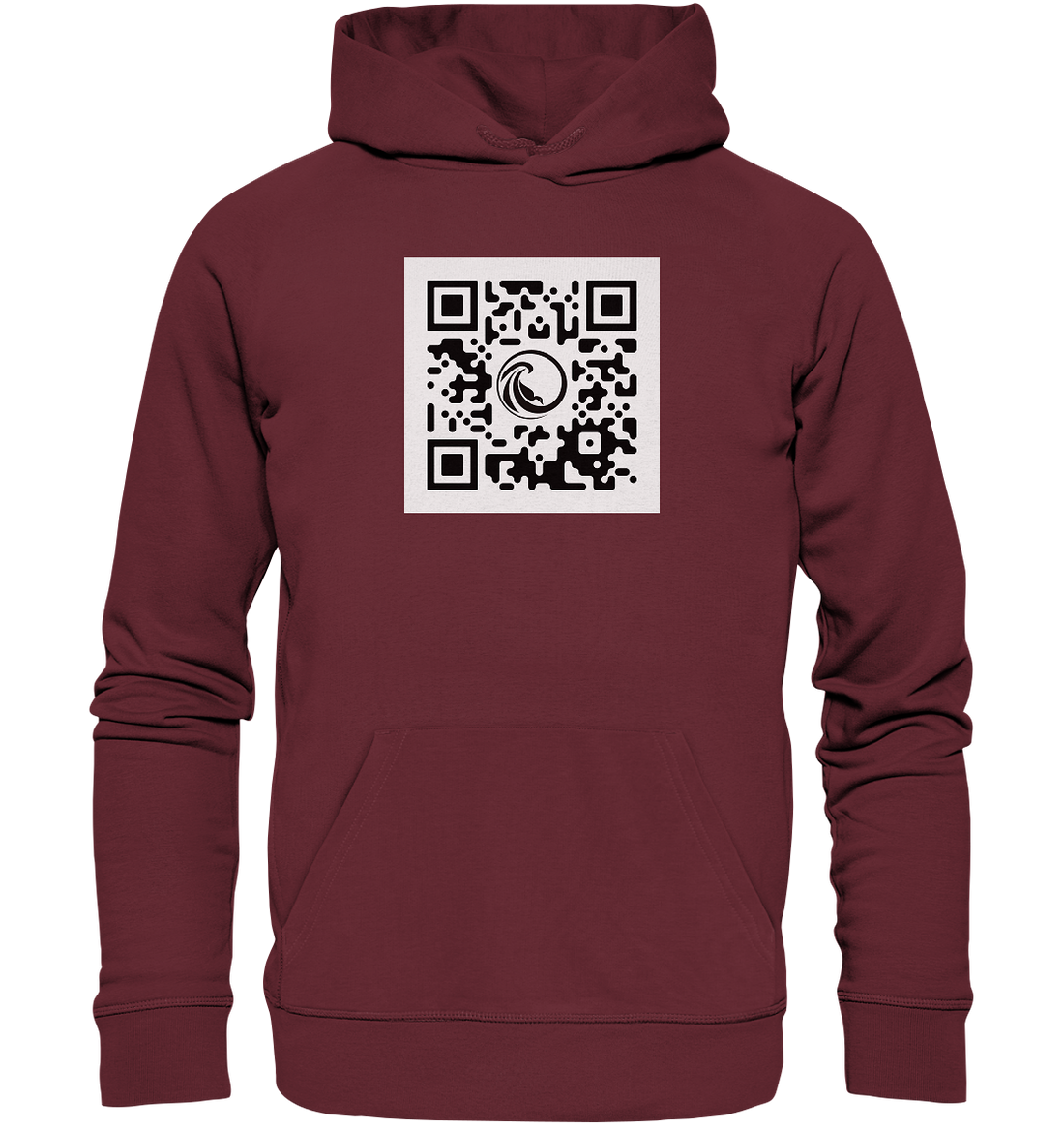 Hoodie - QR-Code - Organic Hoodie - Duck Dive Clothing