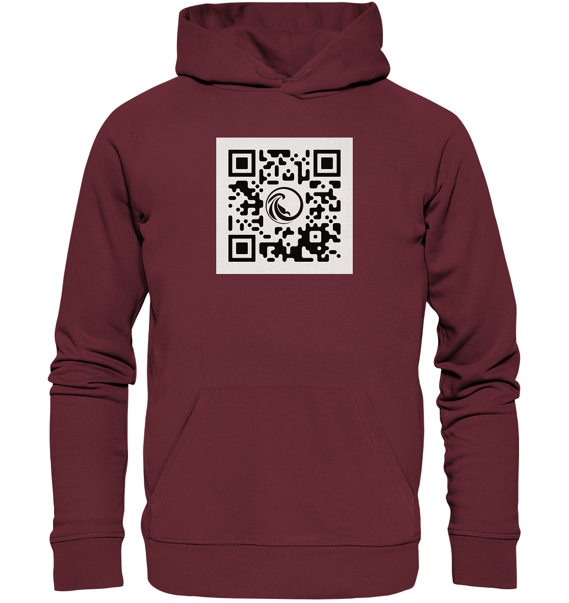 Hoodie - QR-Code - Organic Hoodie - Duck Dive Clothing