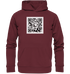 Hoodie - QR-Code - Organic Hoodie - Duck Dive Clothing