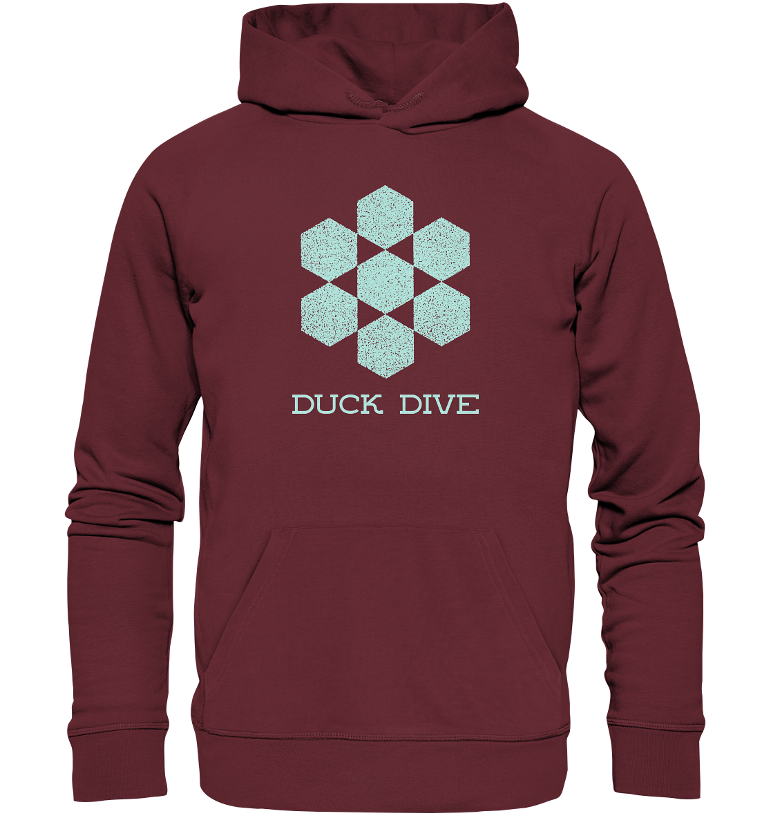 Seven Hexagon - Organic Hoodie - Duck Dive Clothing