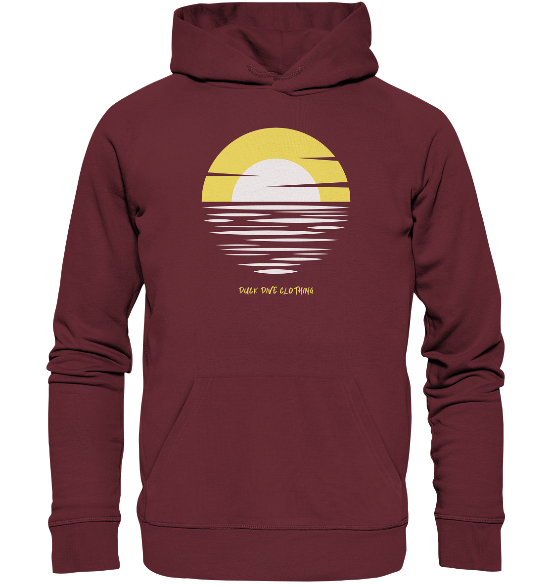 Hoodie - Sunset - Organic Hoodie - Duck Dive Clothing