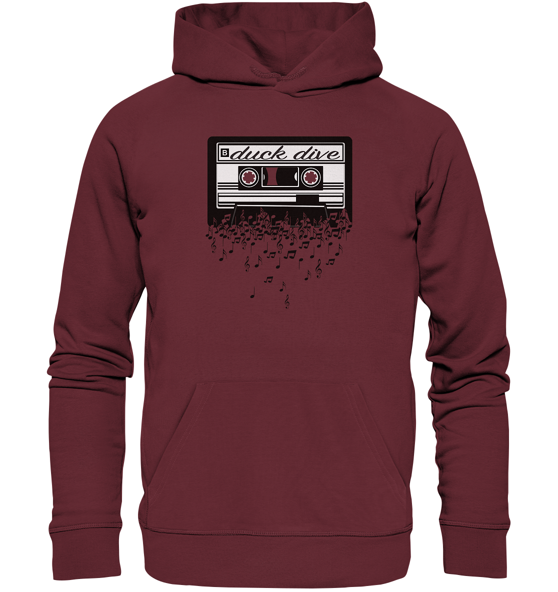 Cassette - Organic Hoodie - Duck Dive Clothing