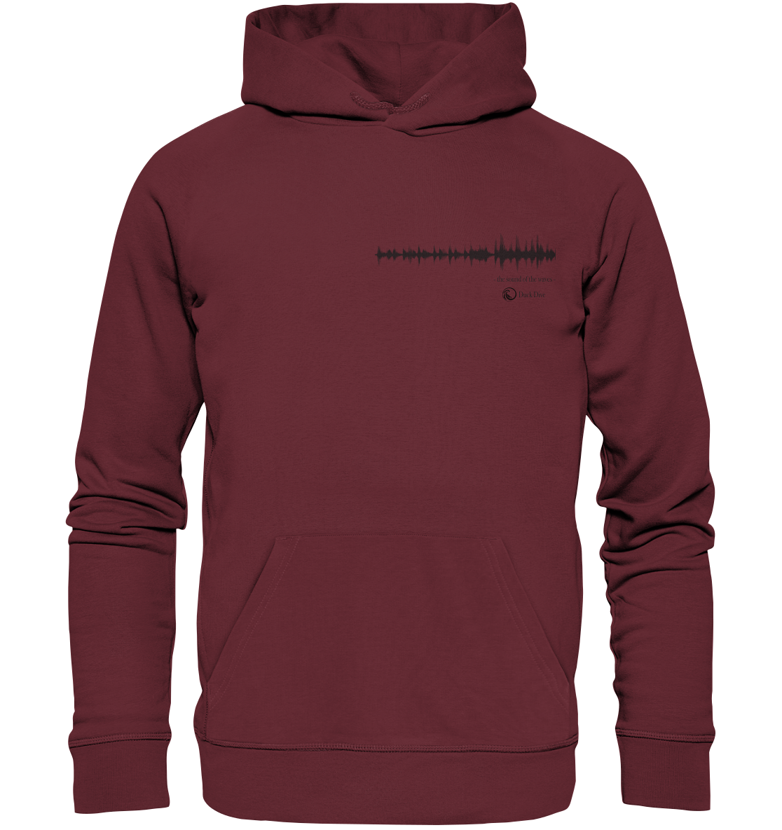 Sound of the Waves II - Organic Hoodie - Duck Dive Clothing