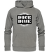 Hoodie - Spray Painted Background - Organic Hoodie - Duck Dive Clothing