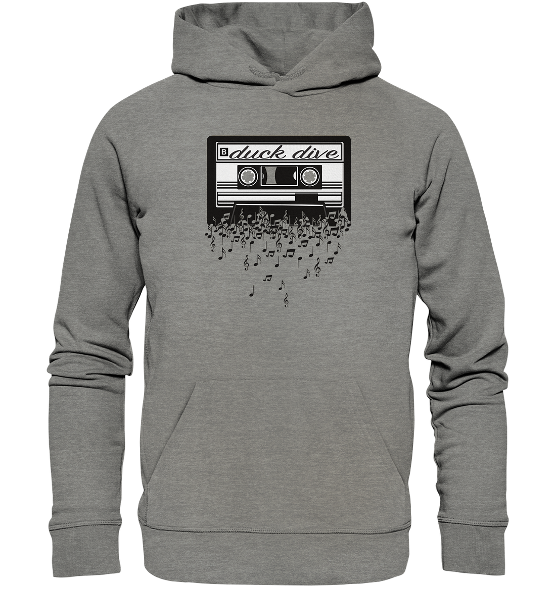 Cassette - Organic Hoodie - Duck Dive Clothing