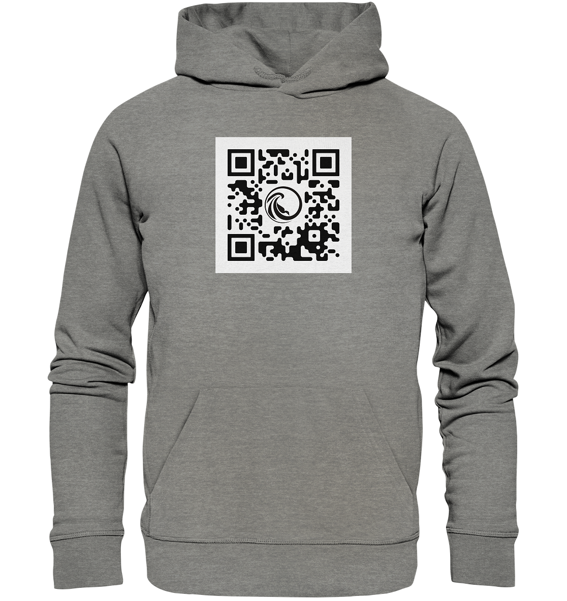 Hoodie - QR-Code - Organic Hoodie - Duck Dive Clothing