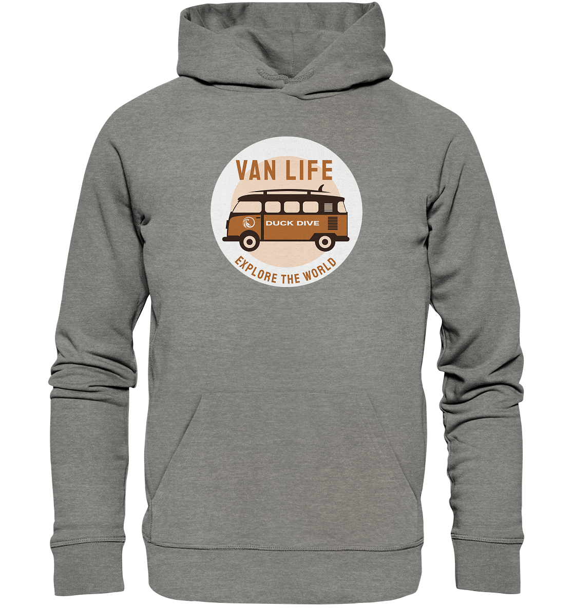 Hoodie - Van Life - Organic Hoodie - Duck Dive Clothing