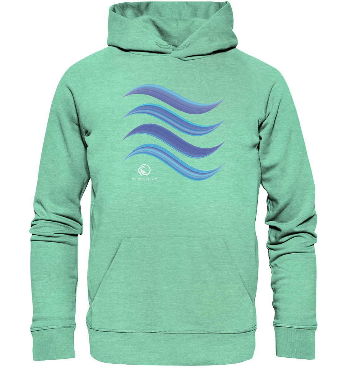 Four Waves II - Organic Hoodie - Duck Dive Clothing