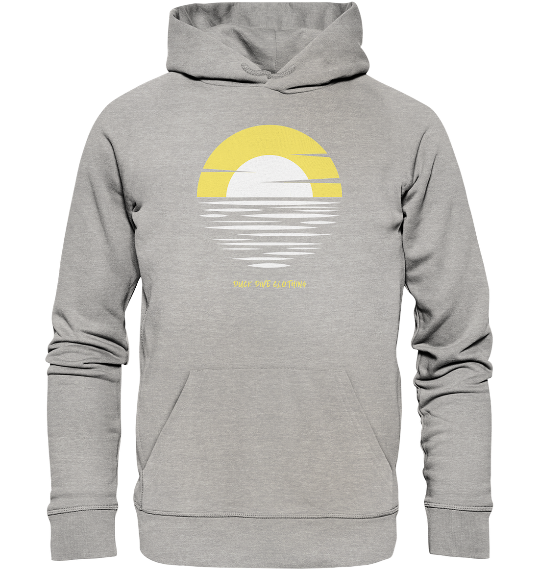 Hoodie - Sunset - Organic Hoodie - Duck Dive Clothing