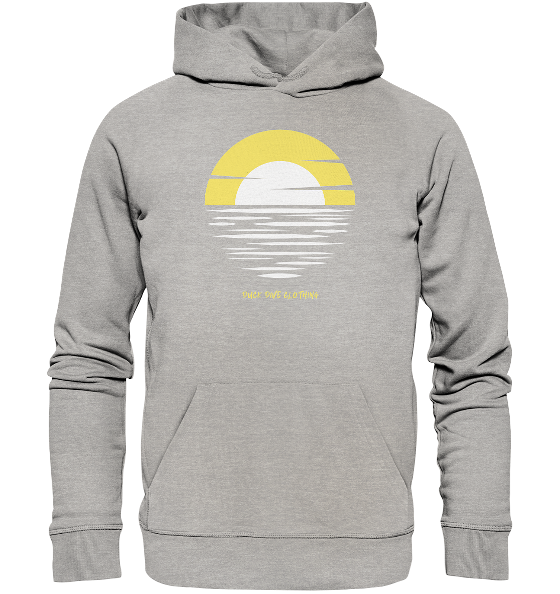 Hoodie - Sunset - Organic Hoodie - Duck Dive Clothing