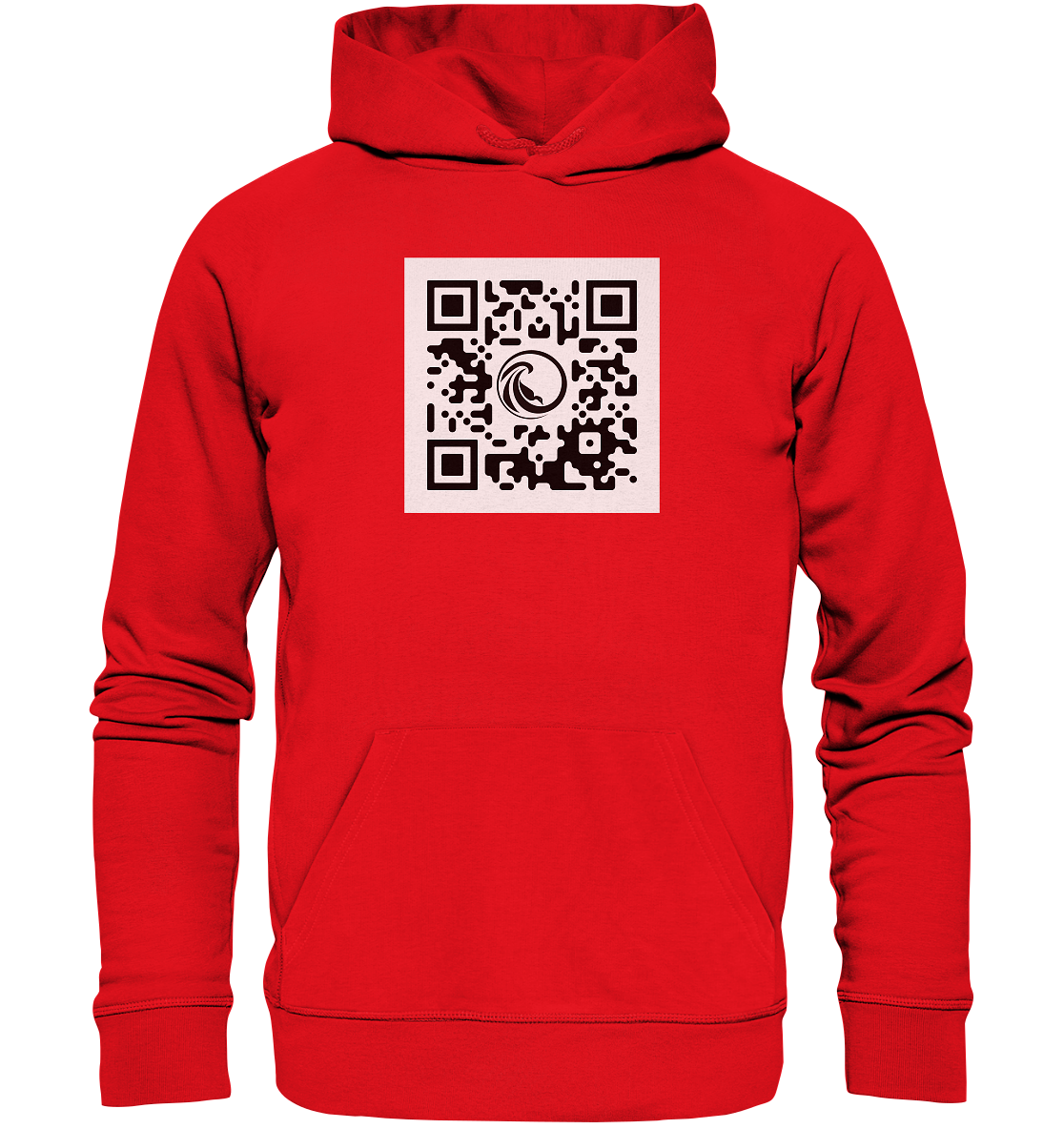 Hoodie - QR-Code - Organic Hoodie - Duck Dive Clothing