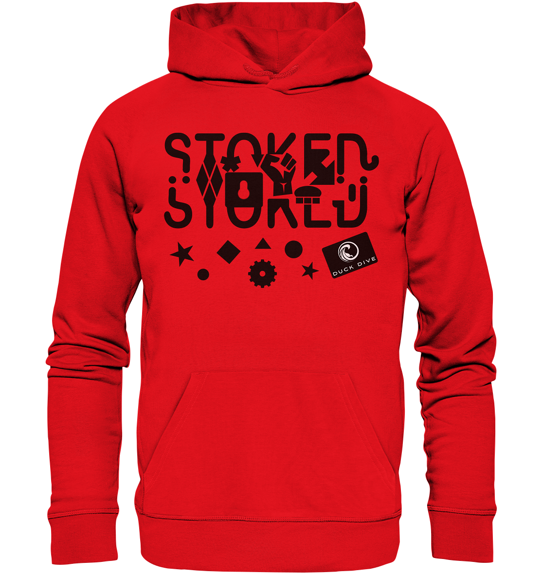 Stoked Floded - Organic Hoodie - Duck Dive Clothing