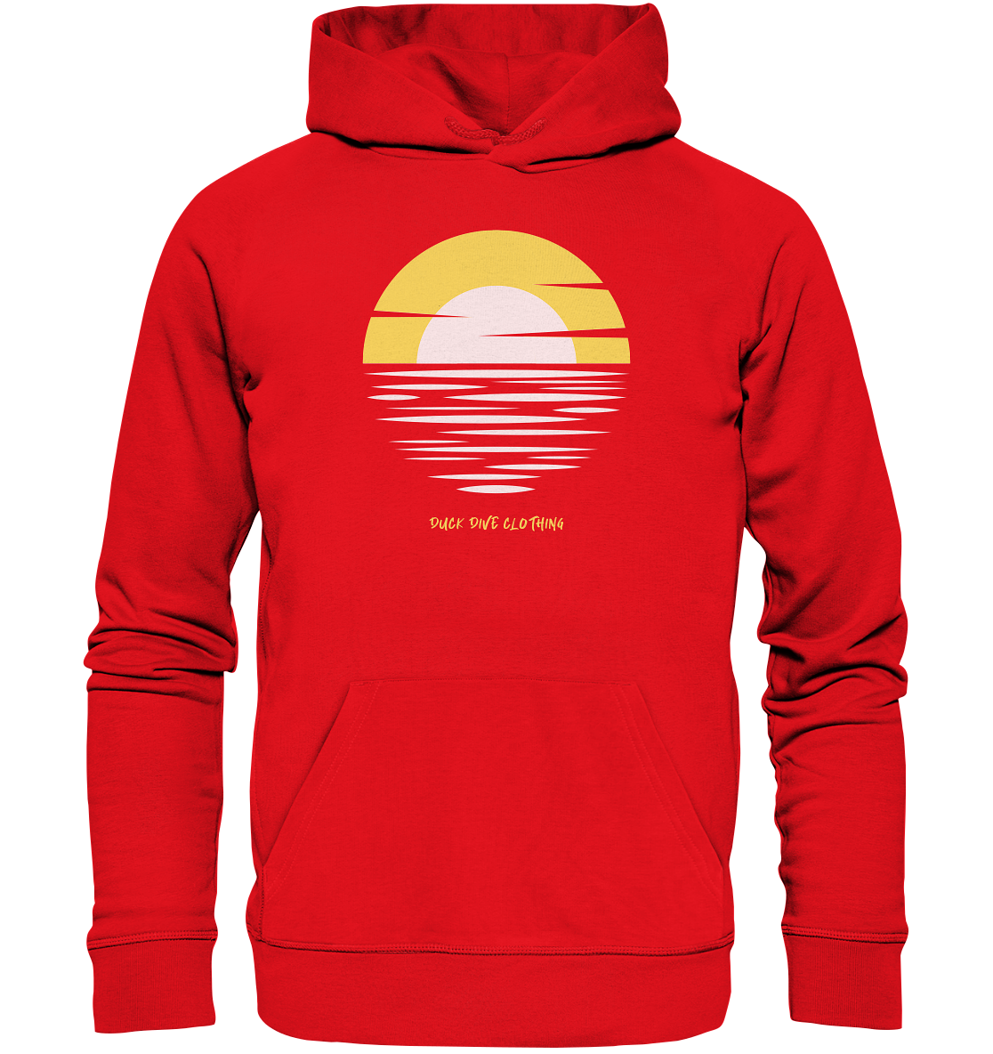 Hoodie - Sunset - Organic Hoodie - Duck Dive Clothing