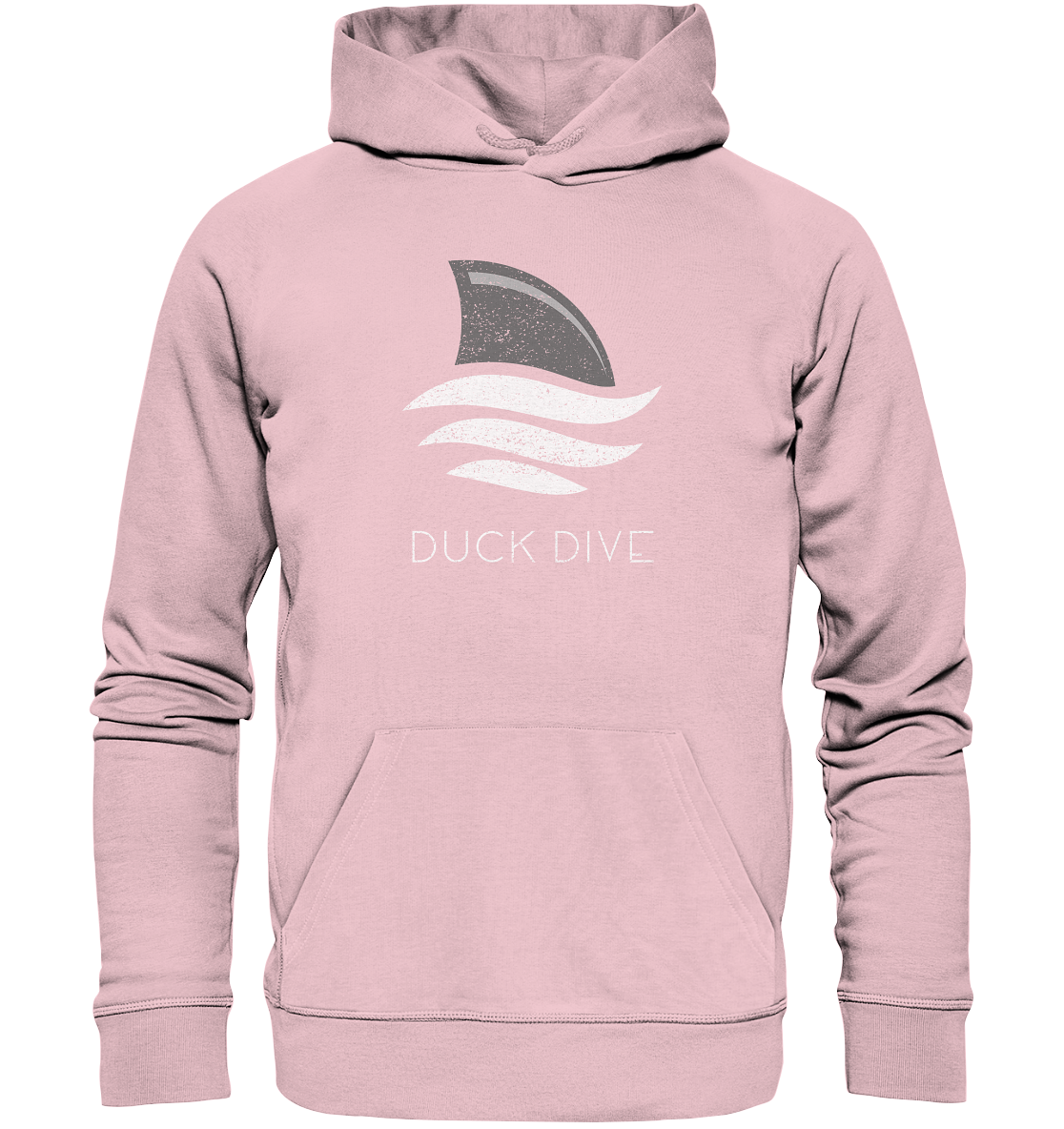 Shark Fin - Organic Hoodie - Duck Dive Clothing