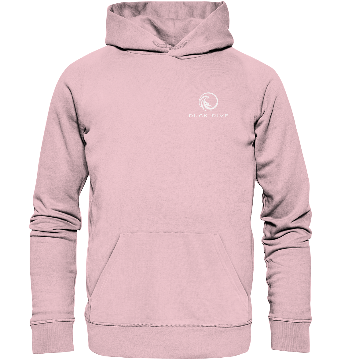 Hoodie - Duck Dive Brust Logo - Organic Hoodie - Duck Dive Clothing