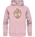 Hoodie - Flower Skull - Organic Hoodie - Duck Dive Clothing