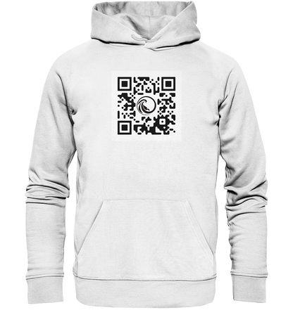 Hoodie - QR-Code - Organic Hoodie - Duck Dive Clothing