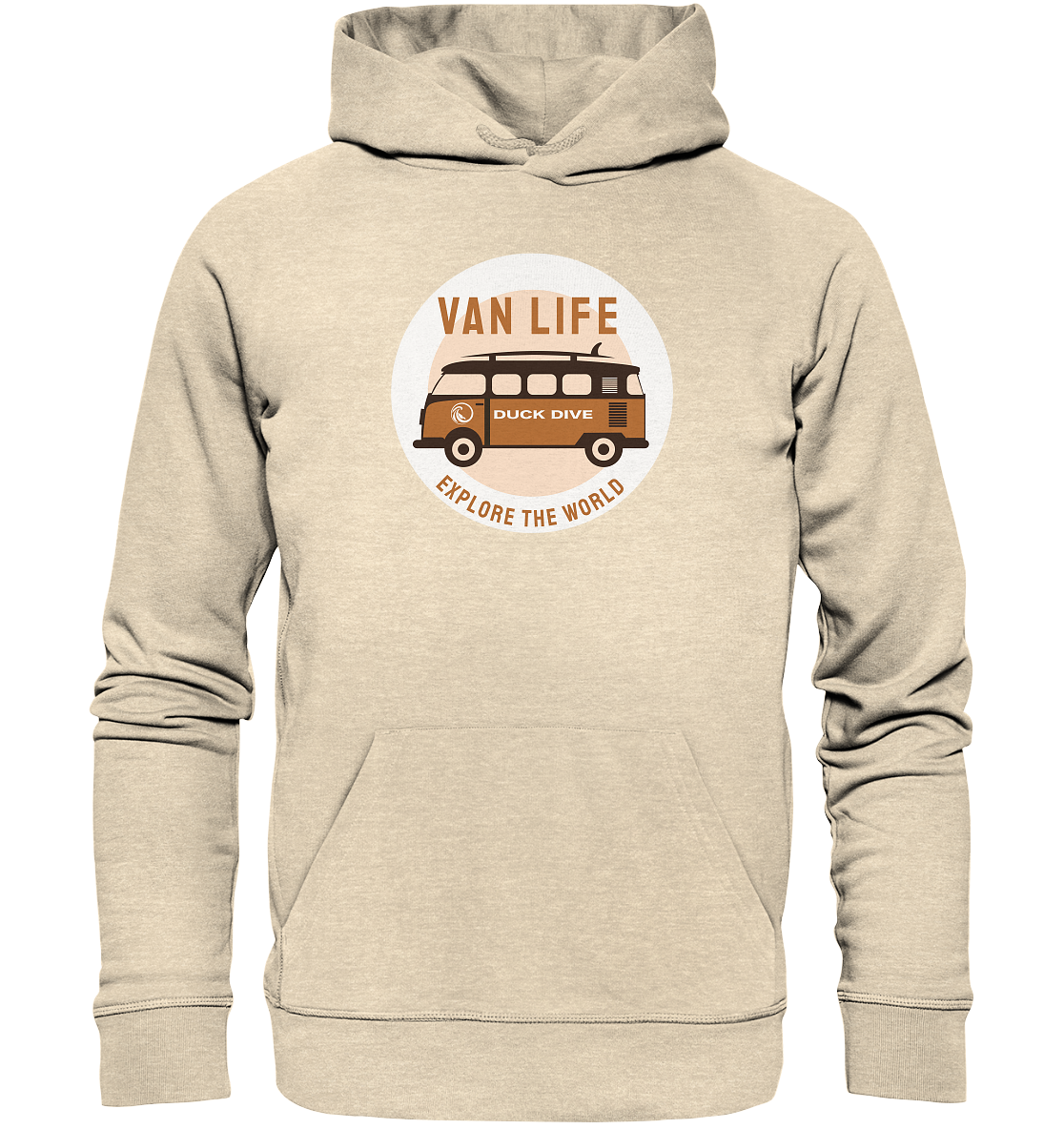 Hoodie - Van Life - Organic Hoodie - Duck Dive Clothing