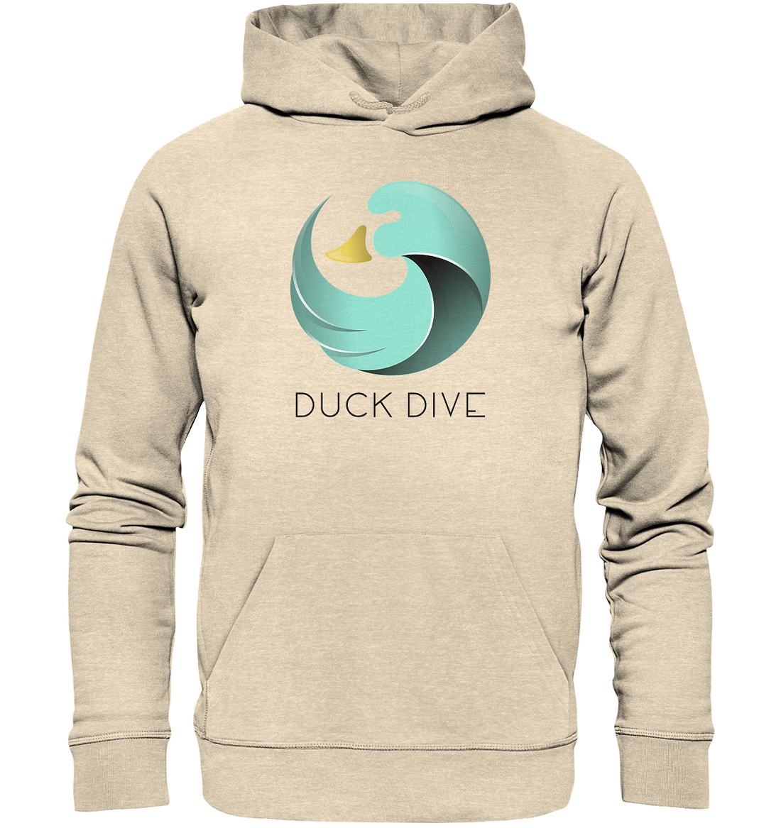 Hoodie - Duck &amp; Wave - Organic Hoodie - Duck Dive Clothing