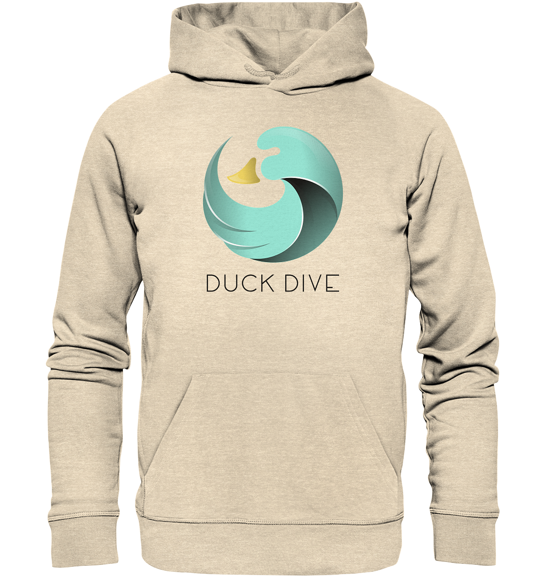 Hoodie - Duck &amp; Wave - Organic Hoodie - Duck Dive Clothing